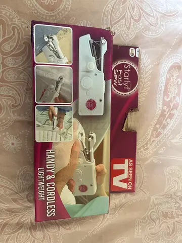Handheld Cordless Mini Sewing Machine - Starlyf Fast Sew (As Seen on TV)