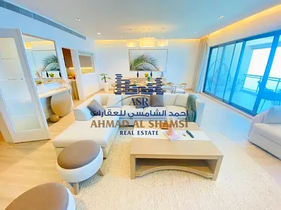 Fully Renovated 3BR + Maids Room || Direct Beach View || Chiller Free || Private Beach Access || All Amenities Free