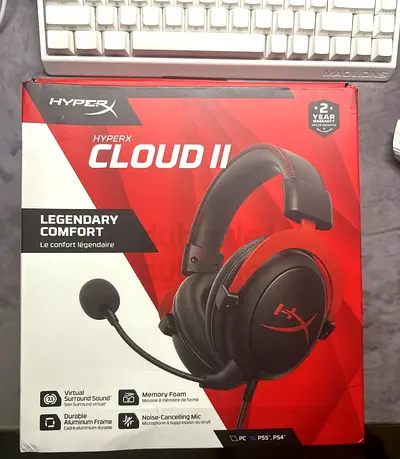 HyperX Cloud II Gaming Headset (Boxed) - Good Condition