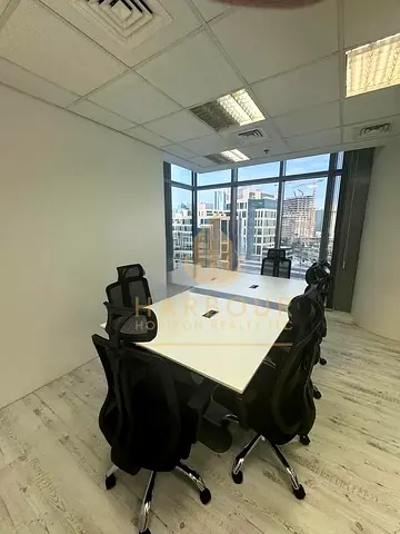 Fitted Office W Glass Partation Ready To Move