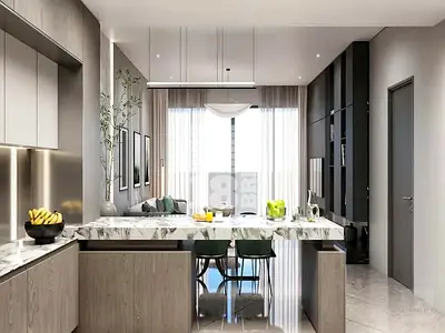 Lake views Large Studio Apartment