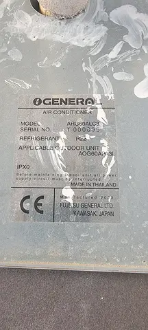 Ogenral 5 ton duct tayp ac sale