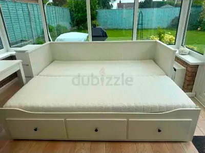 Ikea hemnes day bed with mattress 2