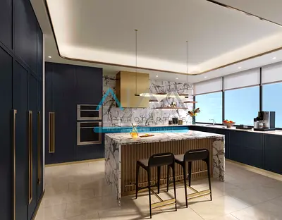 Water Front Full Sea View 360 Buy 2BR/Maids Room Prvt Pool Terrace Harbour Lights
