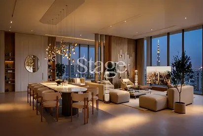 Skyline Penthouse | Panoramic Burj Khalifa View | Book Now