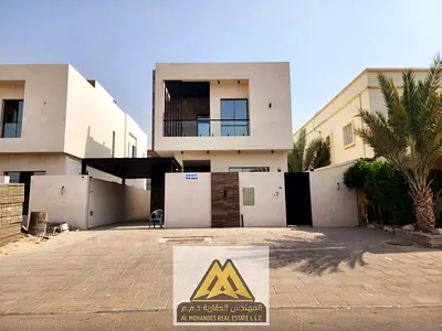 Luxury Modern Villa Near Mosque with Premium Finishing Spacious Front Setback and Full Warranties in Ajman