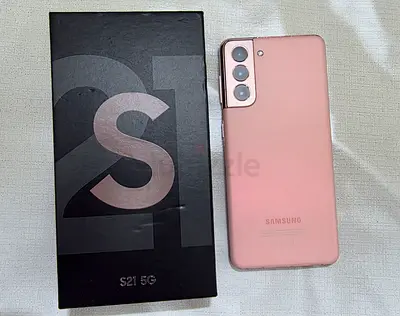 Samsung Galaxy S21 5G (Pink) with original box - Good condition