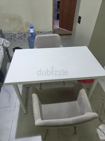 table and chairs