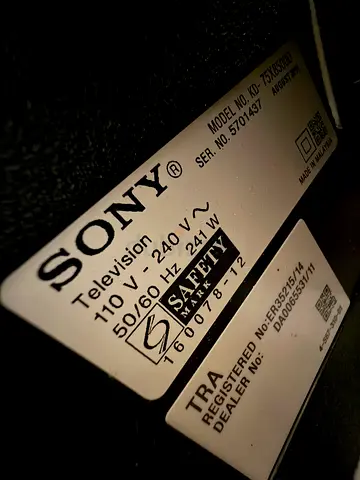 Sony 75 Inch 4K Ultra HD Smart TV KD-75X8500D