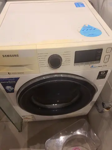 Samsung Front Load Washing Machine - 8kg, White (Used)