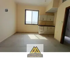Studio for annual rent in Al Alia, Ajman. Excellent space, close to Al Mutawwaed House and Sheikh Mo