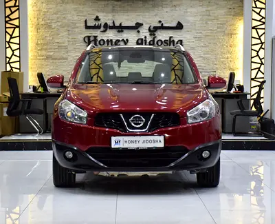 EXCELLENT DEAL for our Nissan Qashqai LE AWD ( 2013 Model ) in Red Color GCC Specs