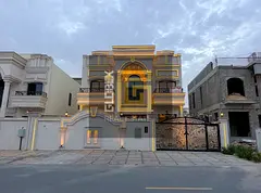 **Luxury Villa for Sale in Al Hamidiya Garden, Ajman, opposite the garden and behind services and mo
