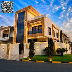 Luxury Corner Villa for Sale | 6 Master Bedrooms + Private Pool | Al Zahiyah, Ajman