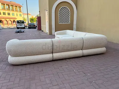Cratebarrel Corner Sofa Beige