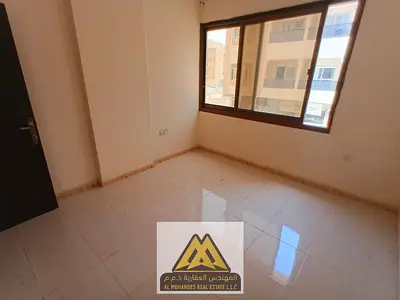 1-bedroom apartment with a hall in Al Alia, Ajman, 2 bathrooms, prime location. AED 25,000 yearly, payable in 4 installments, close to Dubai and Sharj