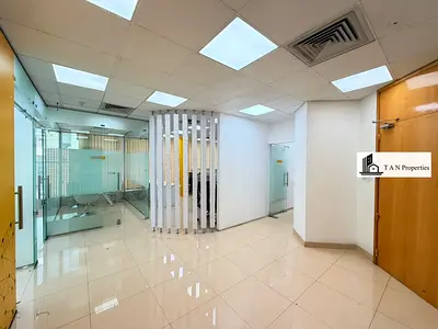 Dewa Chiller Free| Spacious Independent Office | Inside Pentry & Bath