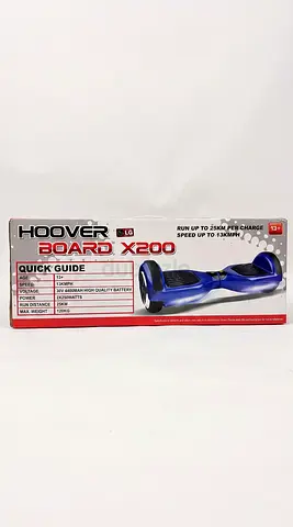 electronic hooverboard X200 Self-Balancing LG Scooter (Boxed) - Blue