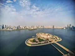 Spacious 2BR Apartment with Direct Sea View in Al Khan Sharjah | Maid Room | Laundry | Parking | Bal