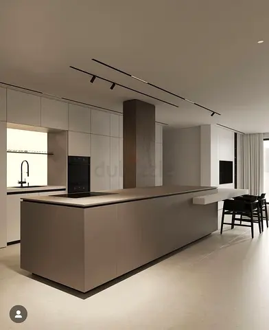 Modern Minimalist Kitchen Island