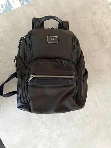 Tumi Search Backpack - Black Ballistic Nylon