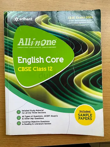 Cbse class 12 All in One English Core guide