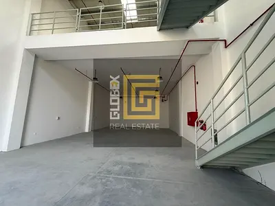 شبرة جديدة مع ميزانين للإيجار السنوي | الجرف الصناعية 3 | مساحة 2,799.7 قدم² | كهرباء 100 KW | 154 ألف درهم