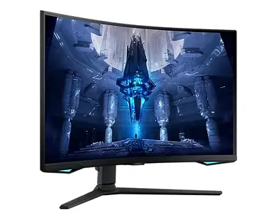 Samsung 32 inches G75NB Neo Odyssey G7 4K 165Hz Curved Gaming Monitor Image 2 is now available in ga