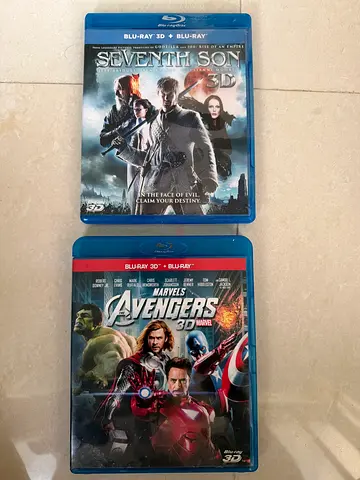 Se7en (Blu-ray) The Avengers (Blu-ray) - Set of 2