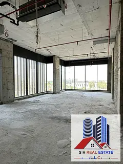 Shell &amp; Core Office for Rent | 1,077 Sq. Ft. | Prime Mirdif Location