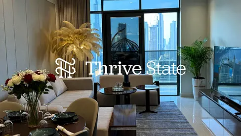 Burj Khalifa View | Furnished | Vacant Now