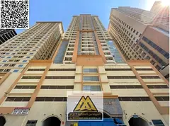 Own an investment apartment with guaranteed returns in one of Ajman's prestigious towers, featuring 
