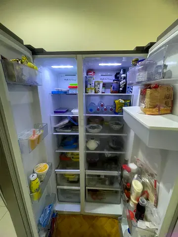 Hisense Used Double Door Side-by-Side Refrigerator - Good Working Condition