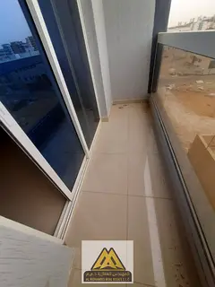 A spacious one-bedroom apartment with a balcony in Al-Jarf 3, near the Chinese Market and the Tribal