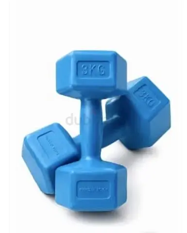 Dumbbell Set (3 kg x 2) - Brand new