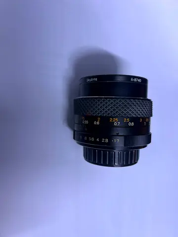 Vintage 50mm f/1.7 Manual Focus Camera Lens (M42 Mount)