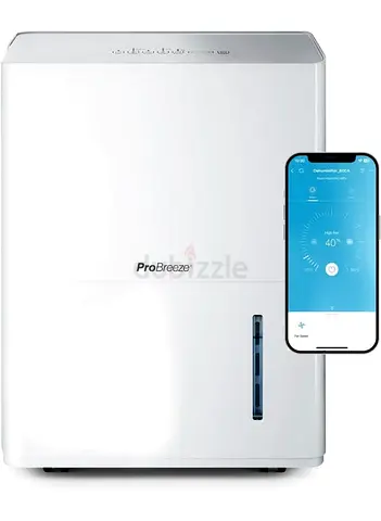 ProBreeze Smart Dehumidifier - Compact, app controlled 30L
