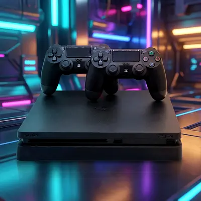 Playstation 4 With 2 Controllers Perfect condition