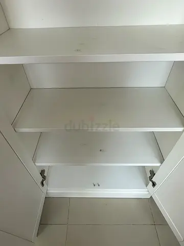 IKEA White Two Door Storage Cabinet