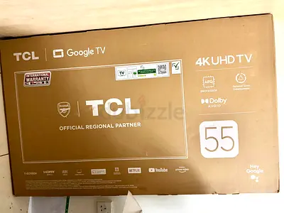 TCL 55 4K UHD Google TV - Brand New in Box