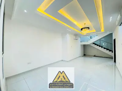 Luxury modern villa | Al Yasmin | For annual rent | Excellent spaces and super deluxe finishing