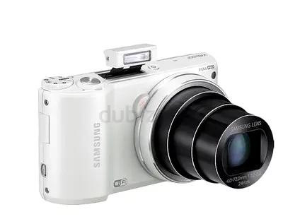 Samsung Smart digital Camera, with Pop‑up Flash — compact, mirror less, with Wi-Fi