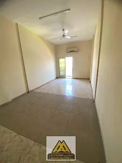 The studio features a large balcony, split AC, separate kitchen, and free maintenance by the landlor