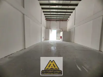 An excellent opportunity to lease a warehouse in Al Jurf Industrial Area 1, Ajman, strategically located on a main road