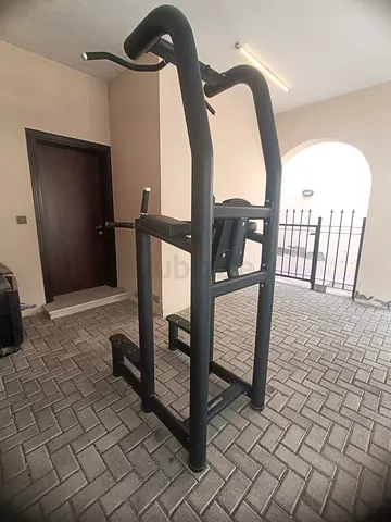 Used Power Tower / Pull-up Dip Station — Sturdy Home Gym Machine