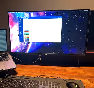 LG 27 inch 4K Monitor UK850W - Used