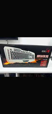 GX Gaming Imperator Pro USB Wired Gaming Keyboard (White) - Good Condition