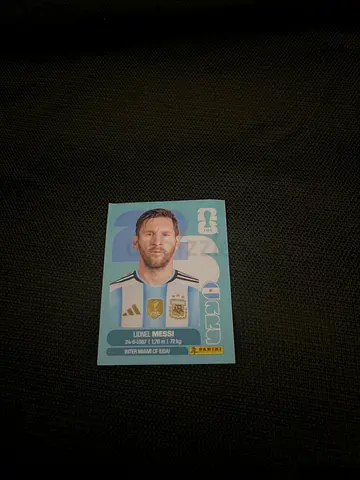 Panini World Cup Sticker - Lionel Messi #ARG19 (Single Sticker)