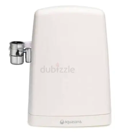 Brand new Aquasana Countertop Water Filter - White (Compact Faucet Mount)