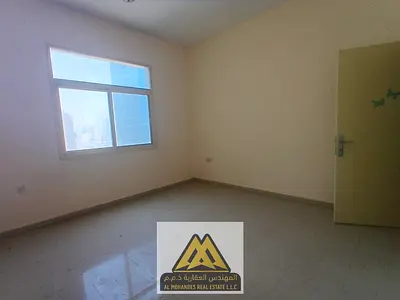 Apartment for rent in Mushairif, central AC, balcony, 2 bathrooms, large space, AED 50,000 yearly, 3 installments.